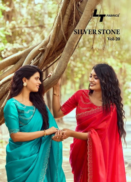 Silver Stone Vol 20 By Kashvi Satin With Jharkan Work Saree Wholesale Suppliers In Mumbai